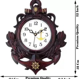 Analog 30 cm X 25 cm Wall Clock-image-59