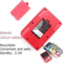 Point Zero Handheld Video Game Console, Retro Mini Game with 400 Classic Sup Game N/A GB with Inbuilt 400 Games, Super Mario, Mario,Snow Bros, Turtles,Adventure Islandad image 4