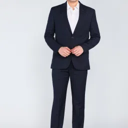 Men SB2 BTN REG NTCH 6CM- UNCRUSHED 2PC SUIT Self Design Suit-image-56