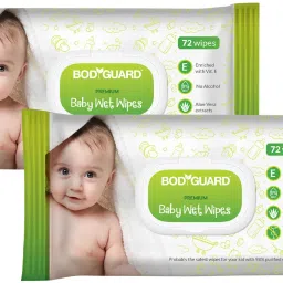 Premium Paraben Free Baby Wet Wipes with Aloe Vera-image-45