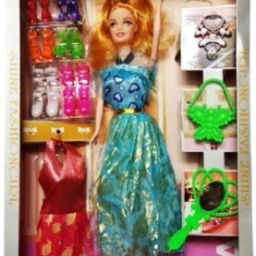 Baby Doll for girls with Accessories(Multi) (Multicolor)-image-45