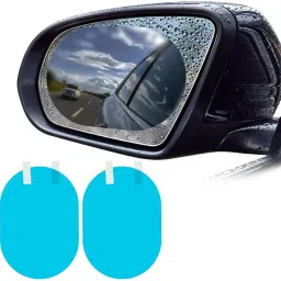 Anti Fog Anti-Mist Rainproof Protective Film For Side Mirror Car Mirror Rain Blocker-2