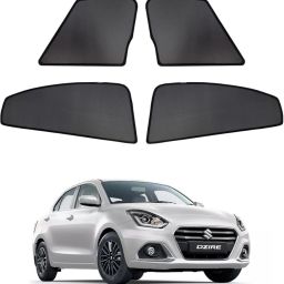 Rear Window, Side Window Sun Shade For Maruti Suzuki New Dzire-image-10