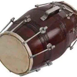 Mango wood shale dholak Nut & Bolts Dholki-image-25