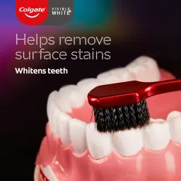 colgate Visible White O2 Tooth brush, Prevents Cavities Problems (Combo Pack 2pcs x 2pc) Ultra Soft Toothbrush image 3