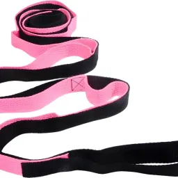 9 Loops Non-Elastic Yoga Strap for Stretching, Perfect Multi-Loop Exercise Nylon Yoga Strap-image-4