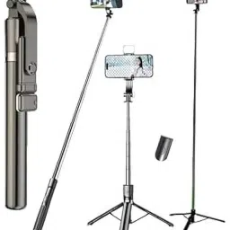 GETGETO Selfie Stick Tripod R1S 114cm expandable Tripod Bluetooth Remote Tripod, Monopod Kit, Tripod Kit-image-39