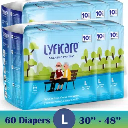 Classic Pants | Waist Size (30-48 Inch) Adult Diapers - L-image-76