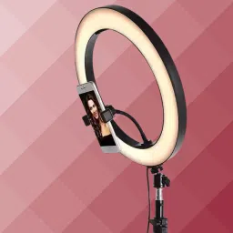 BITWEAVE Portable LED Ring Light 10 Inch for Zoom Video Ring Flash-image-23