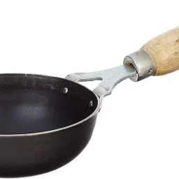 Tadka Iron Pan – Healthy Cooking, Non-Toxic Cookware – Retains Heat Evenly Tadka Pan 12 cm diameter 0.4 L capacity-picture-19