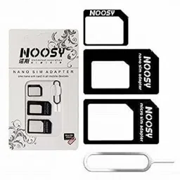 SANNO WORLD 4-in-1 Nano Sim Card Adapter with Ejector Pin Sim Adapter image 2
