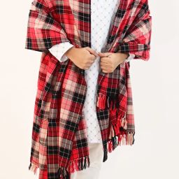 Vrinde Wool Checkered Men Shawl-picture-24