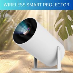 CLAIRBELL Smart (Projector) 1080P & 4K Support Rotatable Design With Netflix/Prime etcO26 (4500 lm / 1 Speaker / Wireless / Remote Controller) Portable Projector-image-81