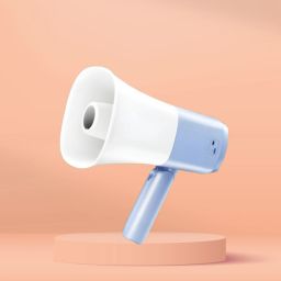 Handheld Megaphone with Siren, Microphone & Rechargeable for Outdoor EventsA437 Portable (Bhopu Speaker)Horn Voice Multiple Sirens Rechargeable Dual BatteryP437 Outdoor PA System-image-90
