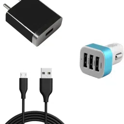 Wall Charger Accessory Combo for Infinix S5-17