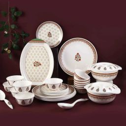 Pack of 31 Melamin Venice Dinner Set-image-1