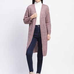 Madame Women Longline Shrug-36