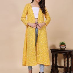 SCORPIUS Floral Printed Longline Casual Shrug-picture-24
