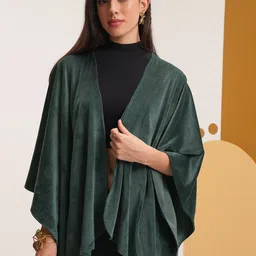 Vishudh Open Front Shrug-1