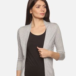 Outflits Women Off White Crop Shrug-image-70