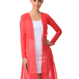 BAESD Open Front Longline Shrug-17