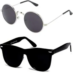 UV Protection, Polarized, Gradient, Mirrored Aviator Sunglasses (55)-17