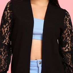Mast & Harbour Self Design Open Front Sheer Shrug image 4
