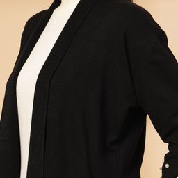 Juelle Self Design Open Front Shrug image 4