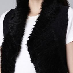 SHOWOFF Open Front Acrylic Shrug image 3