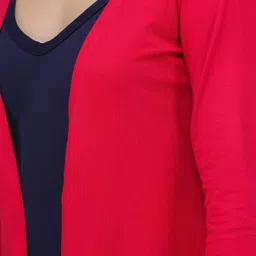 BAESD Open Front Cotton Longline Shrug image 2