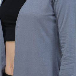 BAESD Open Front Cotton Longline Shrug image 2