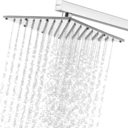 Stainless Steel 8 Inches Rain Joy (Only Showerhead) Fixed Mount-image-1