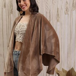 Vishudh Longline Open Front Shrug image 5