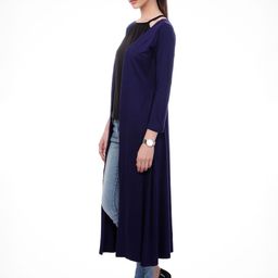 BAESD Open Front Cotton Longline Shrug image 4