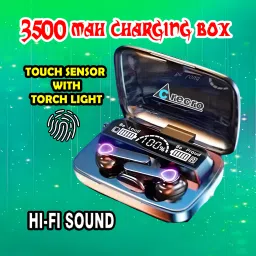 crecro M19 Bluetooth Headphone 5.1 Wireless Bluetoth Headset (Black,True Wireles) A103 Smart Headphones-image-71