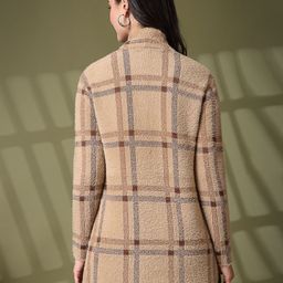 Juelle Printed Open Front Longline Shrug image 3