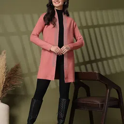 Juelle Printed Open Front Longline Shrug image 3