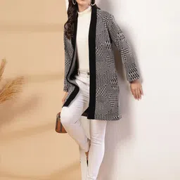Juelle Printed Longline Open Front Shrug image 5