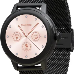 PA Maxima Aura Fashion Women 1.19 HD Display,Metal Case+Strap,100+ Sports Mode,BT Calling Smartwatch-image-10