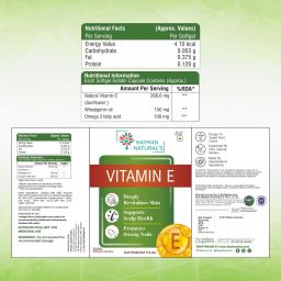 hayman natural's Vitamin E for face pimple Glowing skin & hair care & Eyes, For Men & Women image 2