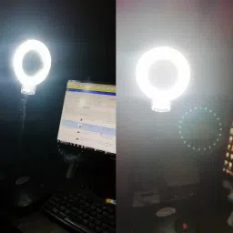 dmk New Tabletop Gooseneck LED Magnifying Reading Lamp Study Lamp image 3