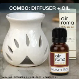 Japanese Rose Diffuser, Diffuser Set, Aroma Oil-15