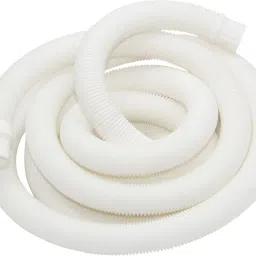 3 Meter Waste water Drain Outlet Pipe / Washing machine Outlet Hose Pipe-White (Pack of 1) Washing Machine Outlet Hose-image-29