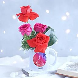 Love Roses Cancer Personalised Mug-image-99