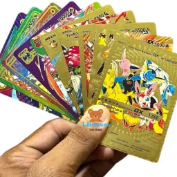 20Pc Playing Waterproof cards ( 10Pc Golden And 10Pc Rainbow )-image-63