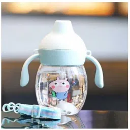 Spout Sipper Bottle with Handle and Strap for babyStrap-image-88