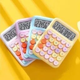Soft-Touch Button Calculator Candy Style, 12 Digits, Perfect for Students Basic Calculator-picture-10