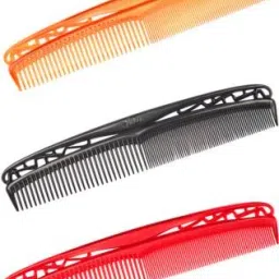 Combo Of 3 Pcs Plastic Hair Comb Set For Women And Men Use-9
