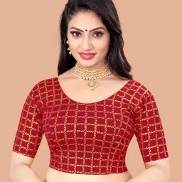 Round Neck Women Blouse-image-68