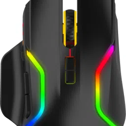 Ant Esports GM340 /Ergonomic design with braided cable,8 Programmable Buttons,upto 12800 DPI Wired Ambidextrous OpticalGaming Mouse-27